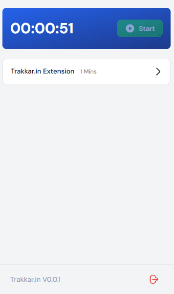 Trakkar.in Extension — Projects